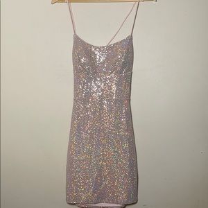 Pink Sparkly Dress